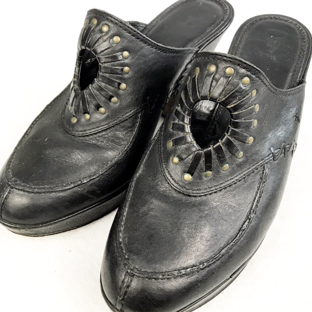 Frye Clogs mules booties size 8.5 medium - Picture 2 of 8